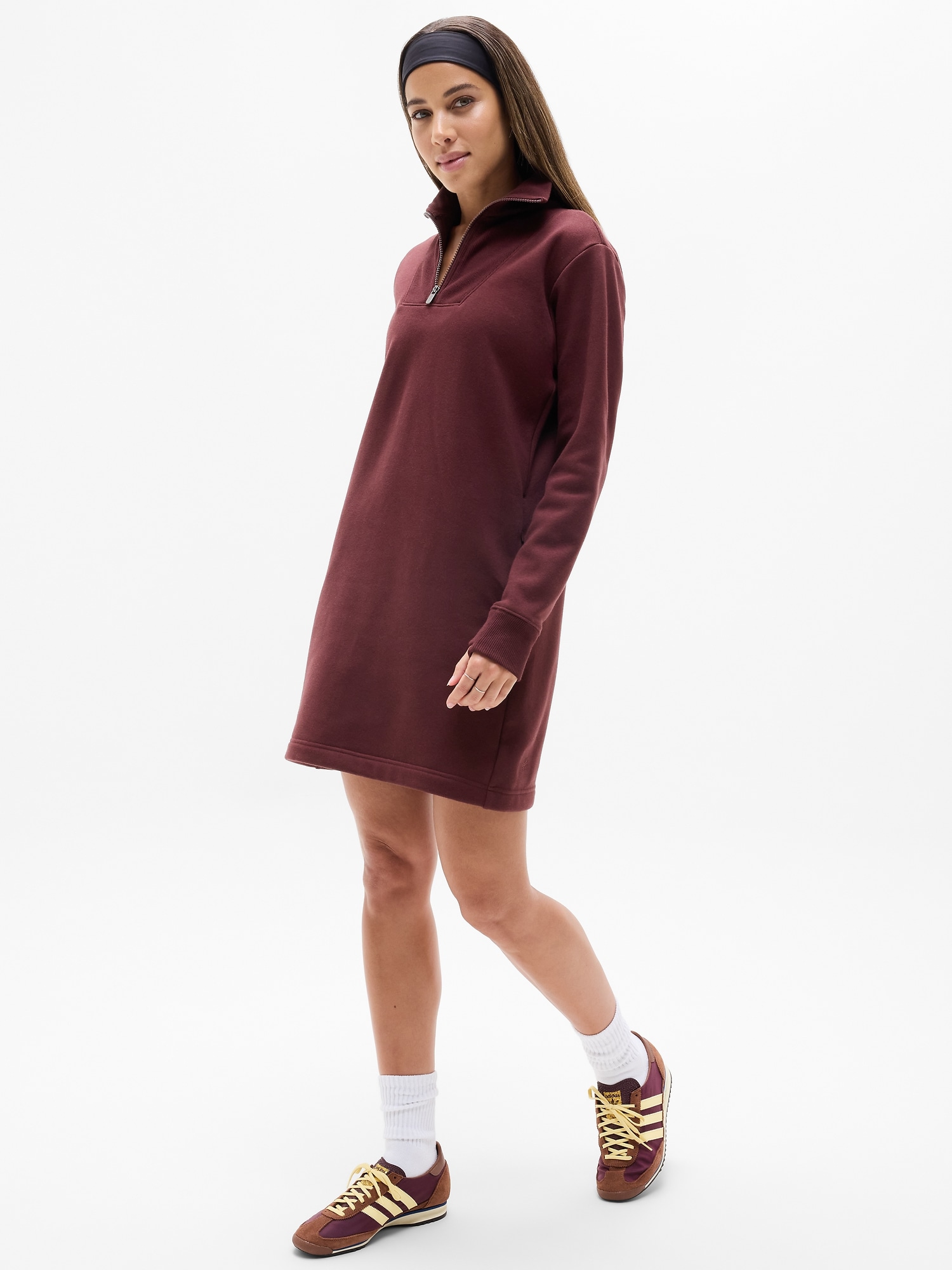 knee length dresses for ladies Allure Black Twist Top main image 1