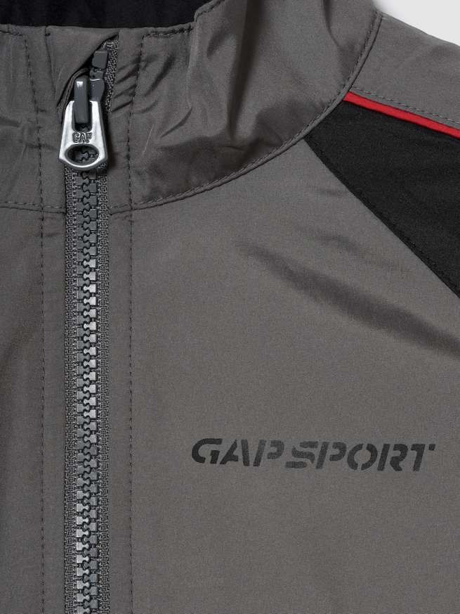 リラックスフィット カラーブロック ウィンドブレーカー (キッズ)-3