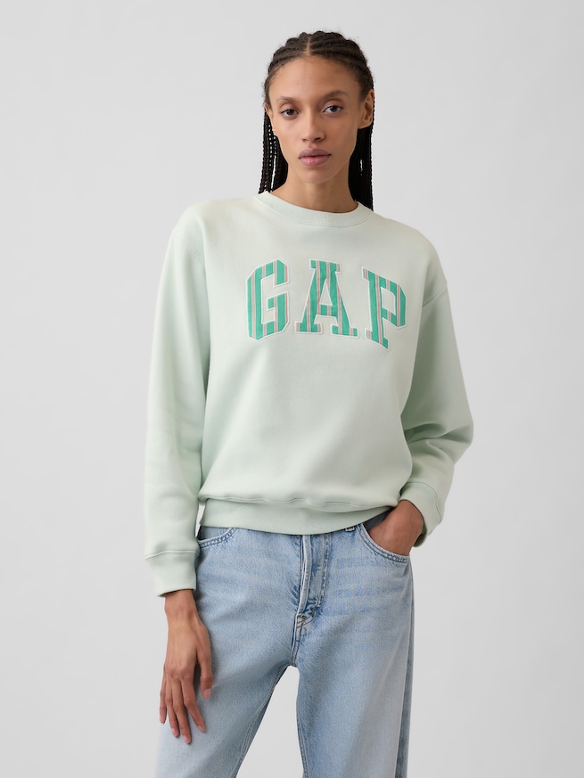 リラックスフィット GAPロゴ スウェットシャツ-0