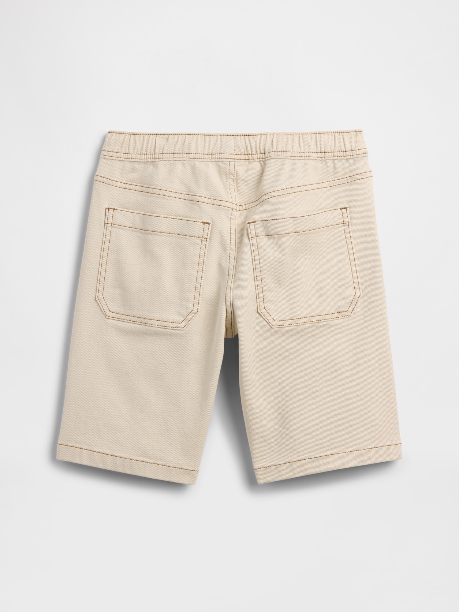 プルオン ルーズフィット デニムショートパンツ (キッズ)-1