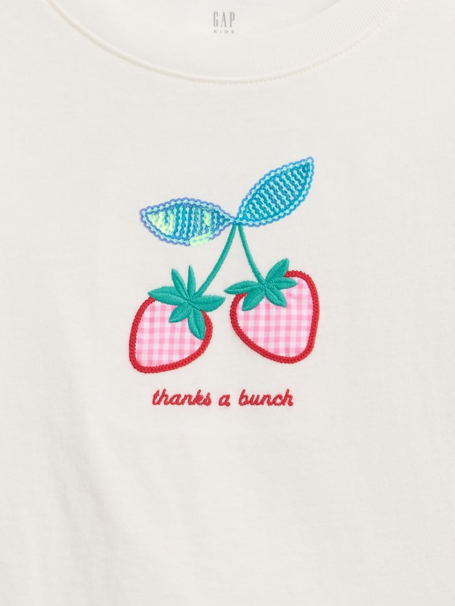 オーバーサイズ グラフィックTシャツ (キッズ)-2