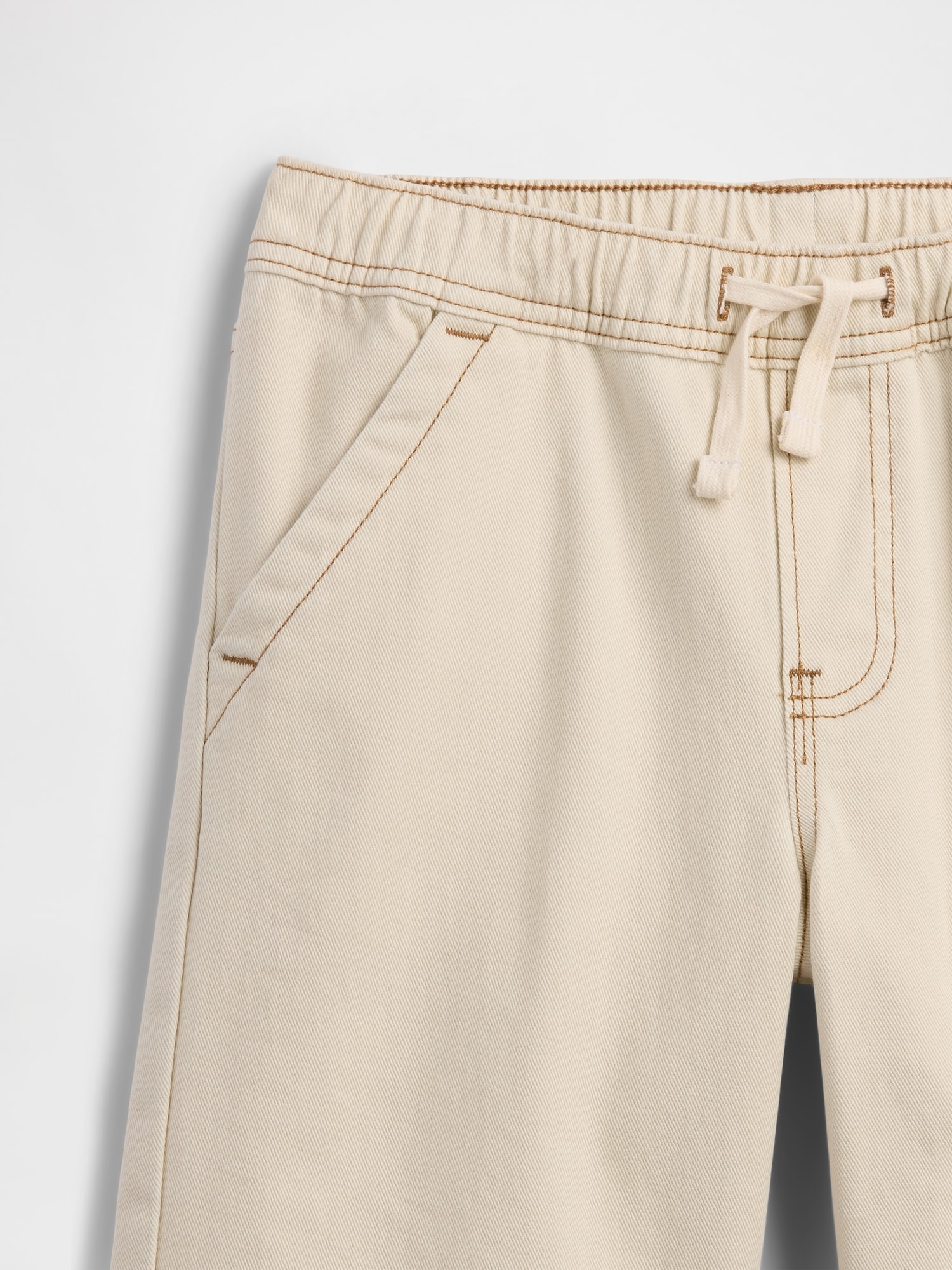 プルオン ルーズフィット デニムショートパンツ (キッズ)-2