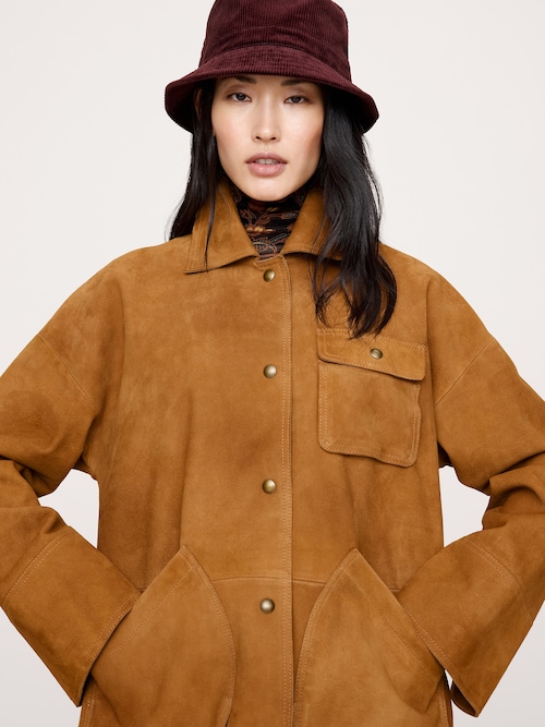 ヘリテージ スエード ジャケット