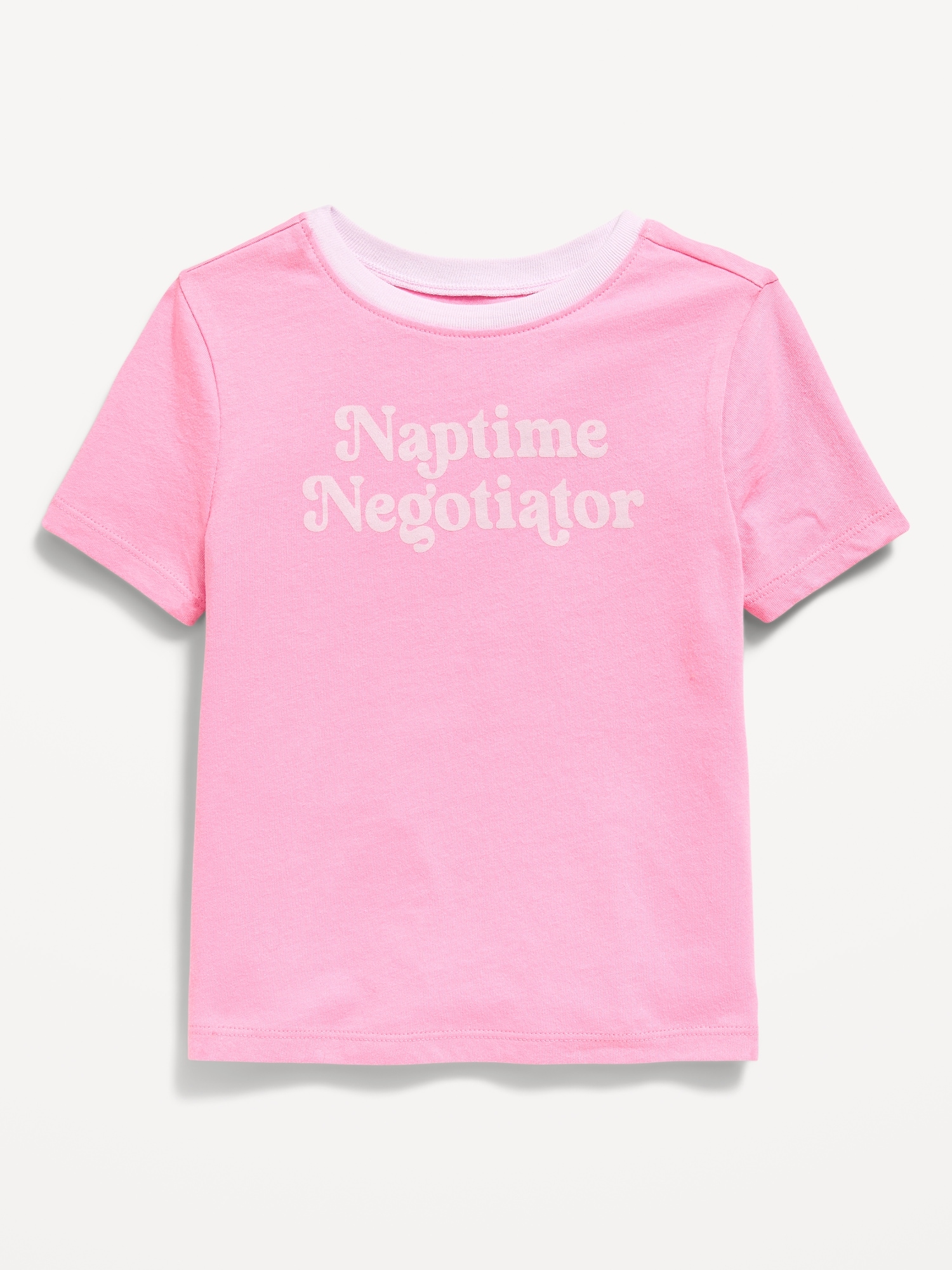 T-SHIRT À IMPRIMÉ À MANCHES COURTES POUR TOUTE-PETITE