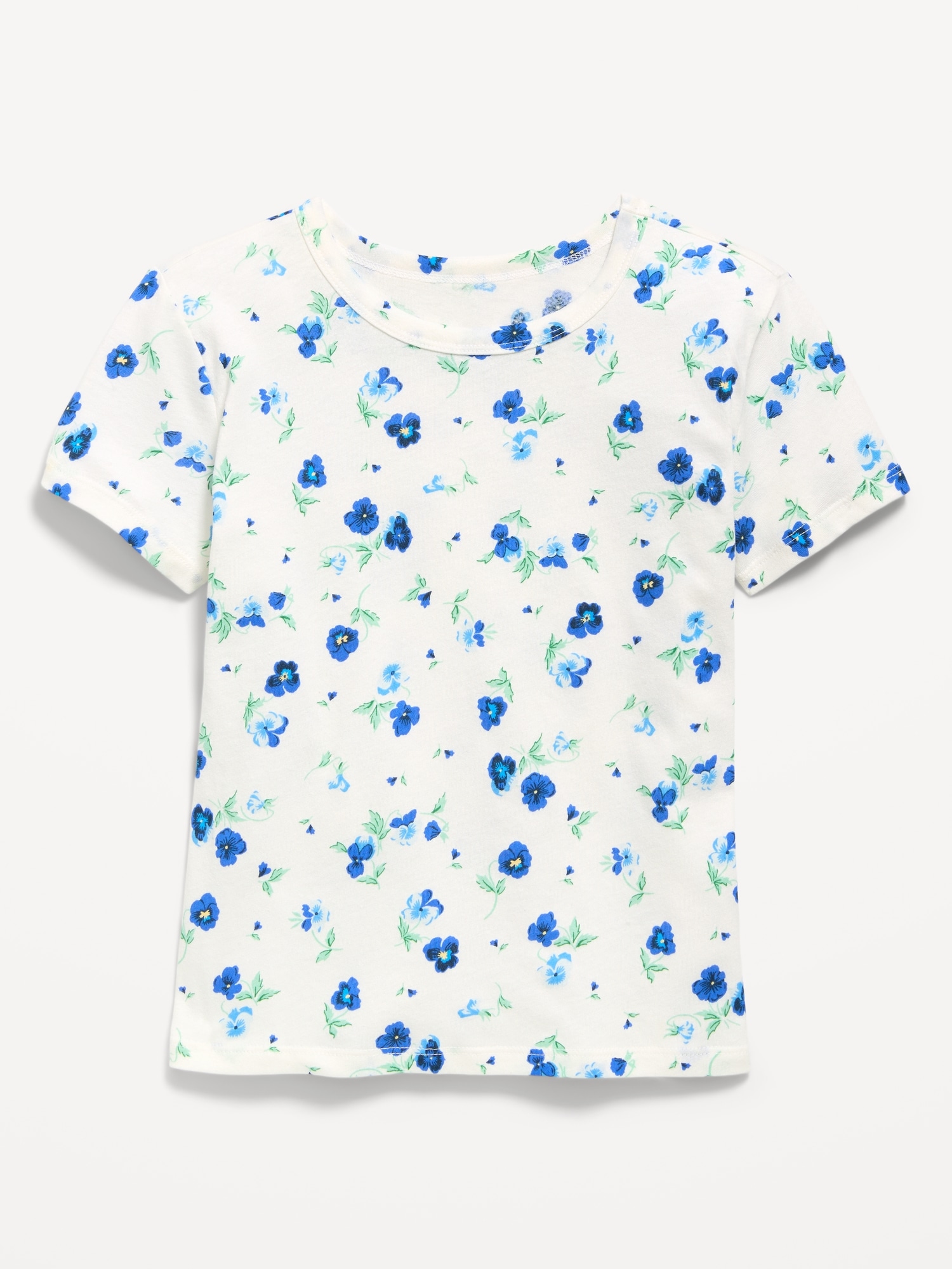 T-SHIRT À MANCHES COURTES À MOTIF POUR FILLE
