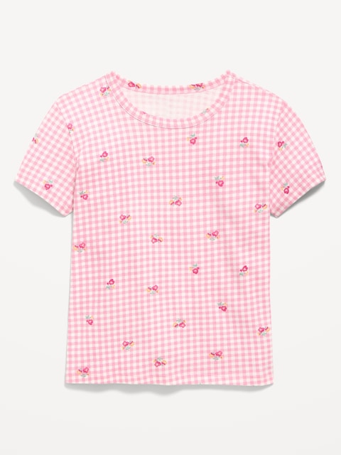 Short-Sleeve Logo-Graphic T-Shirt for Girls