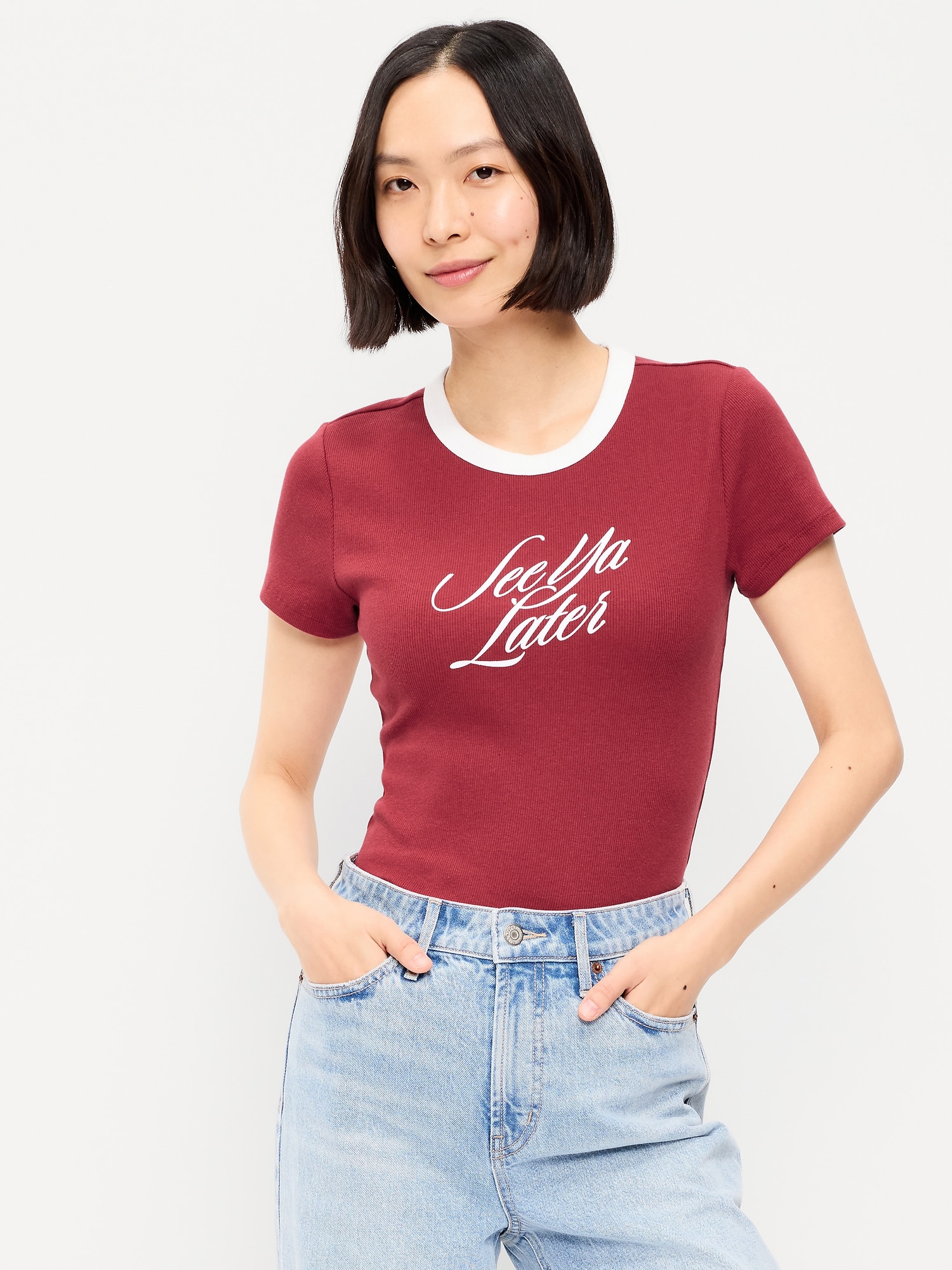 T-SHIRT COURT MOULANT