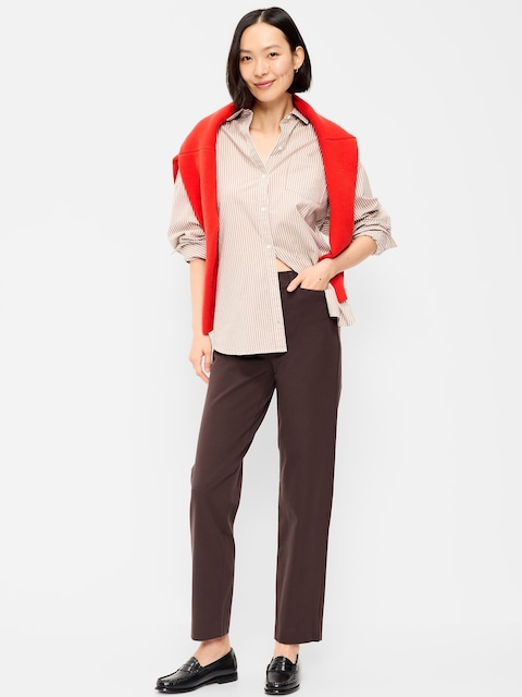 PANTALON PIXIE DROIT À TAILLE HAUTE