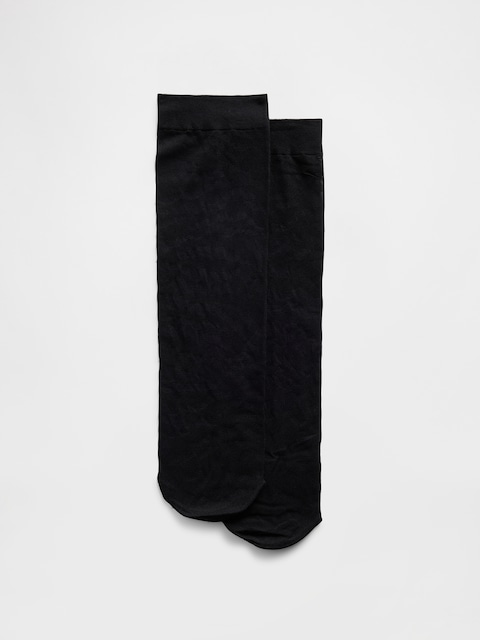 Sheer Crew Socks
