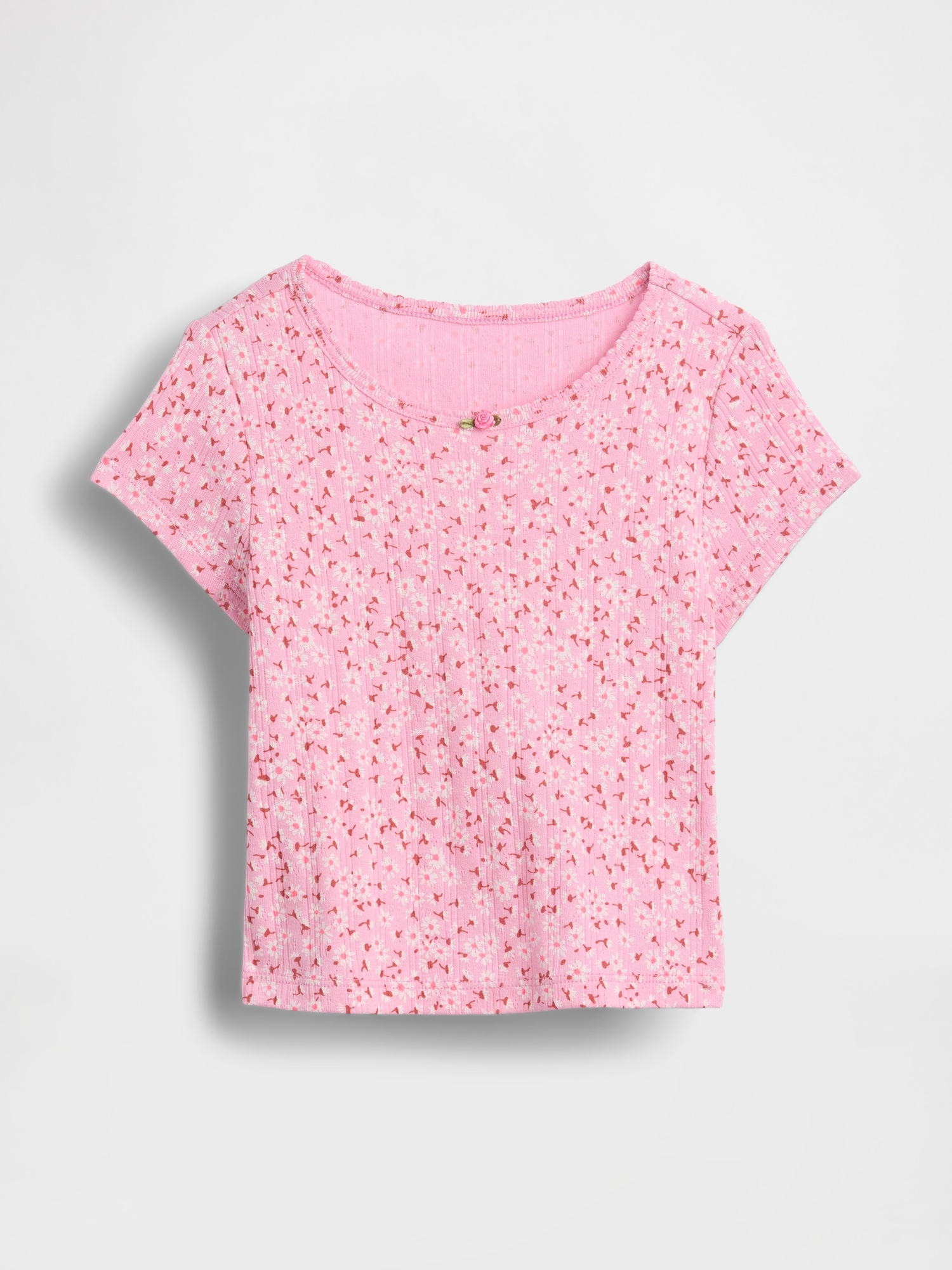 Baby & Toddler Pointelle Rib T-Shirt