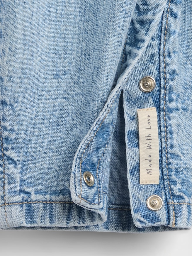 くまのプーさん デニムオーバーオール (ベビー)-2