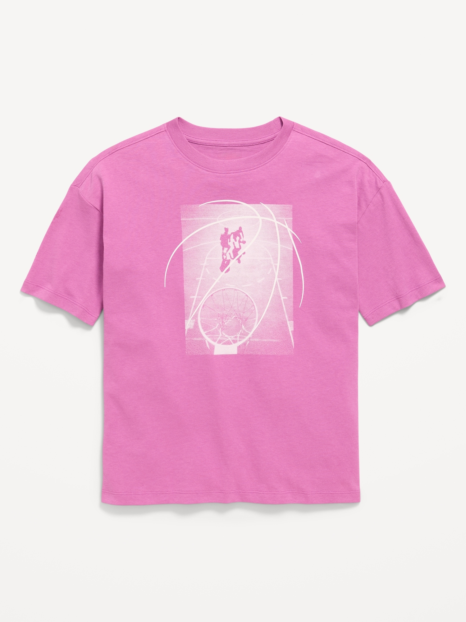 T-SHIRT SURDIMENSIONNÉ À MANCHES COURTES ET À IMPRIMÉ POUR GARÇON