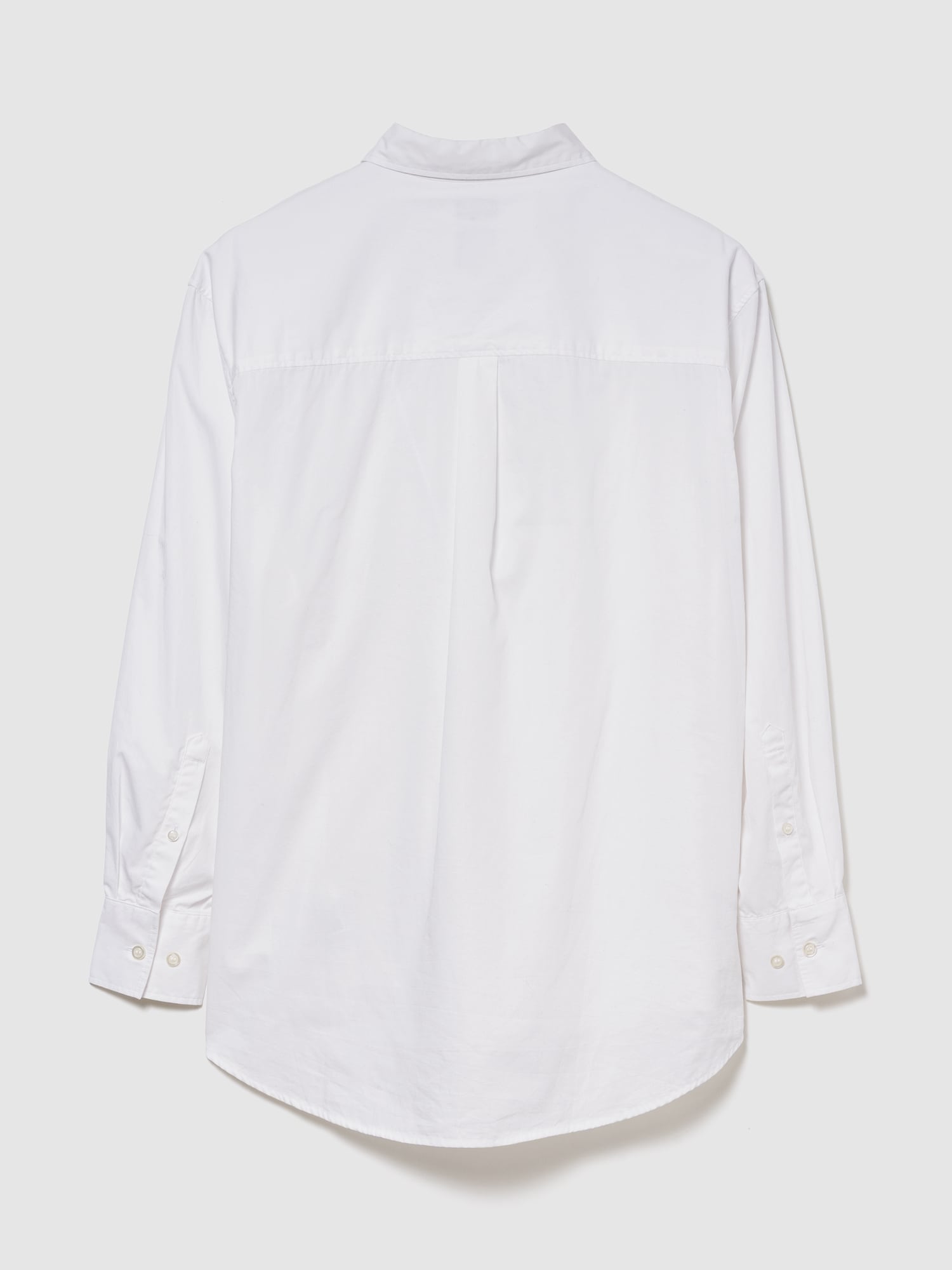 オーガニック コットンポプリン ビッグシャツ-7