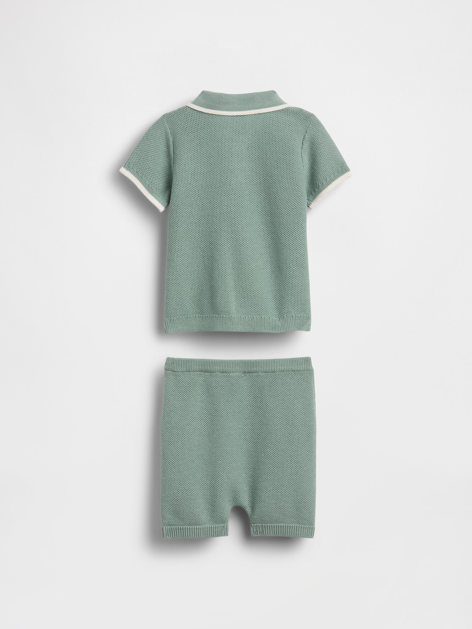 ニットポロシャツ コーデセット (ベビー)-1