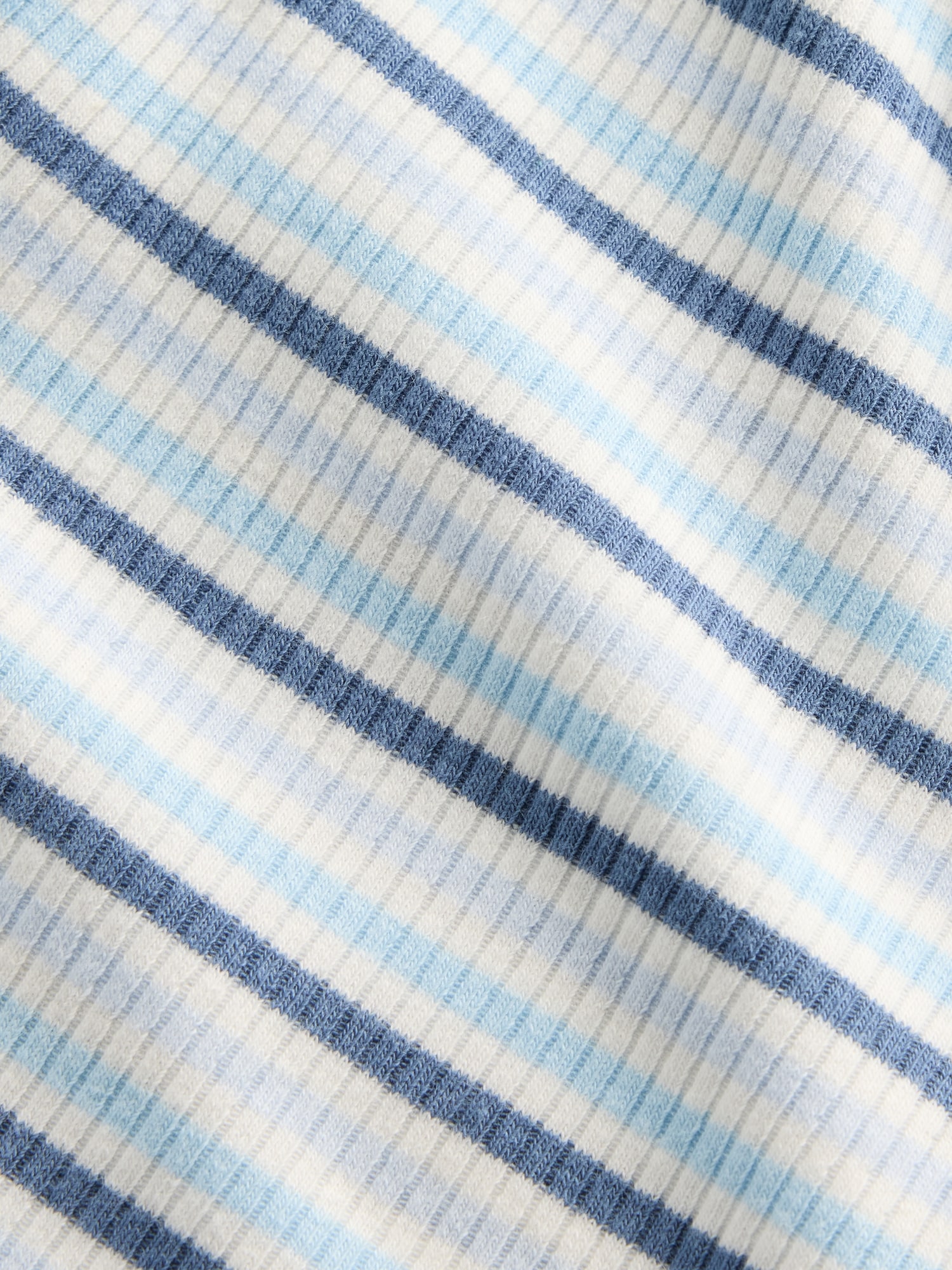 はじめてのお気に入り 細リブ ストライプ プルオンショートパンツ (ベビー)-2