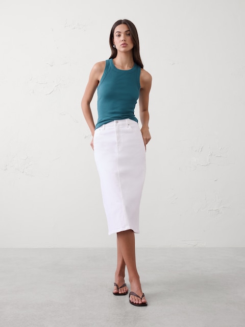 Ribbed Racer Tank