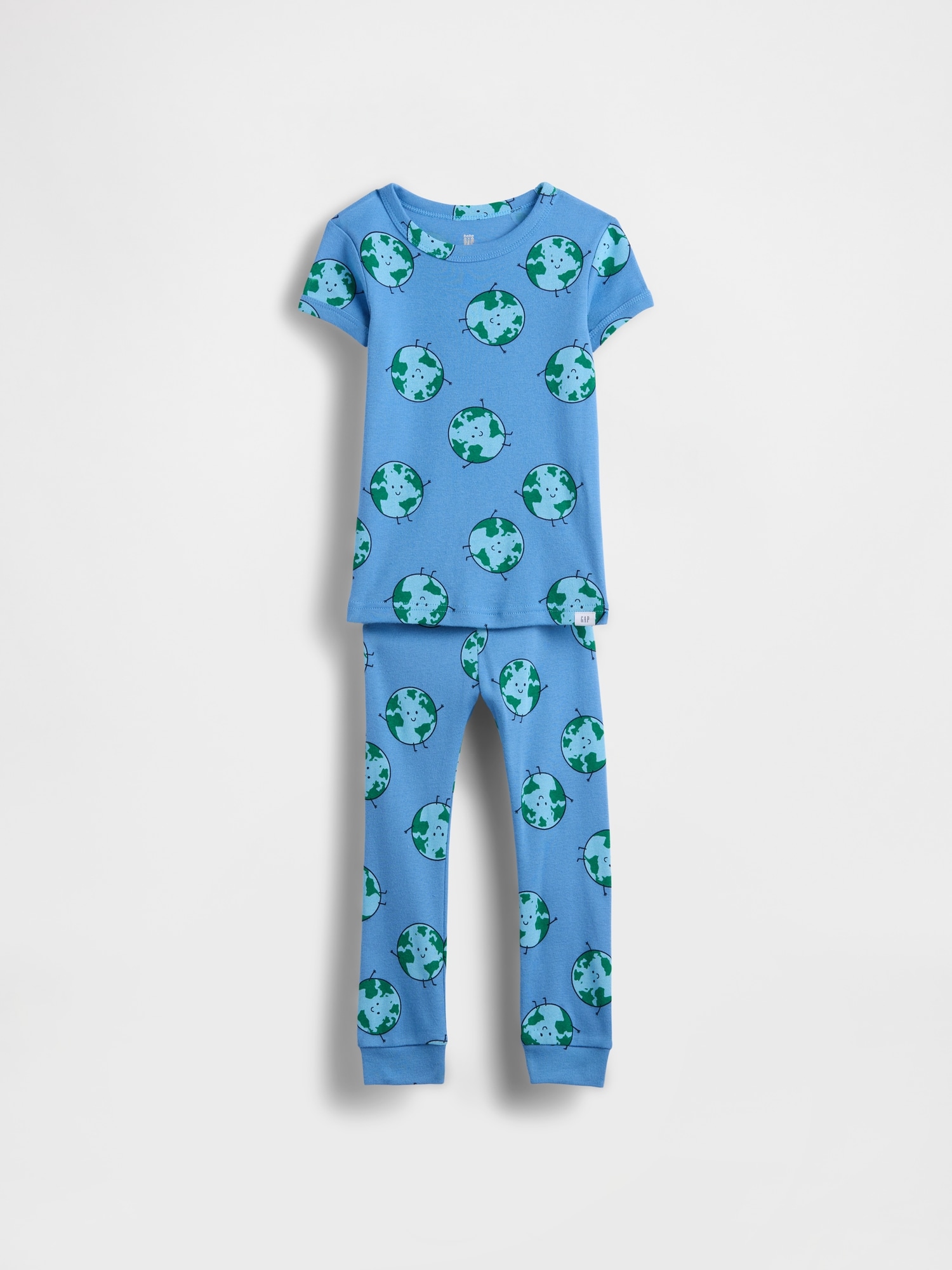 PYJAMA EN COTON BIOLOGIQUE BROSSÉ POUR BÉBÉ ET TOUT-PETIT