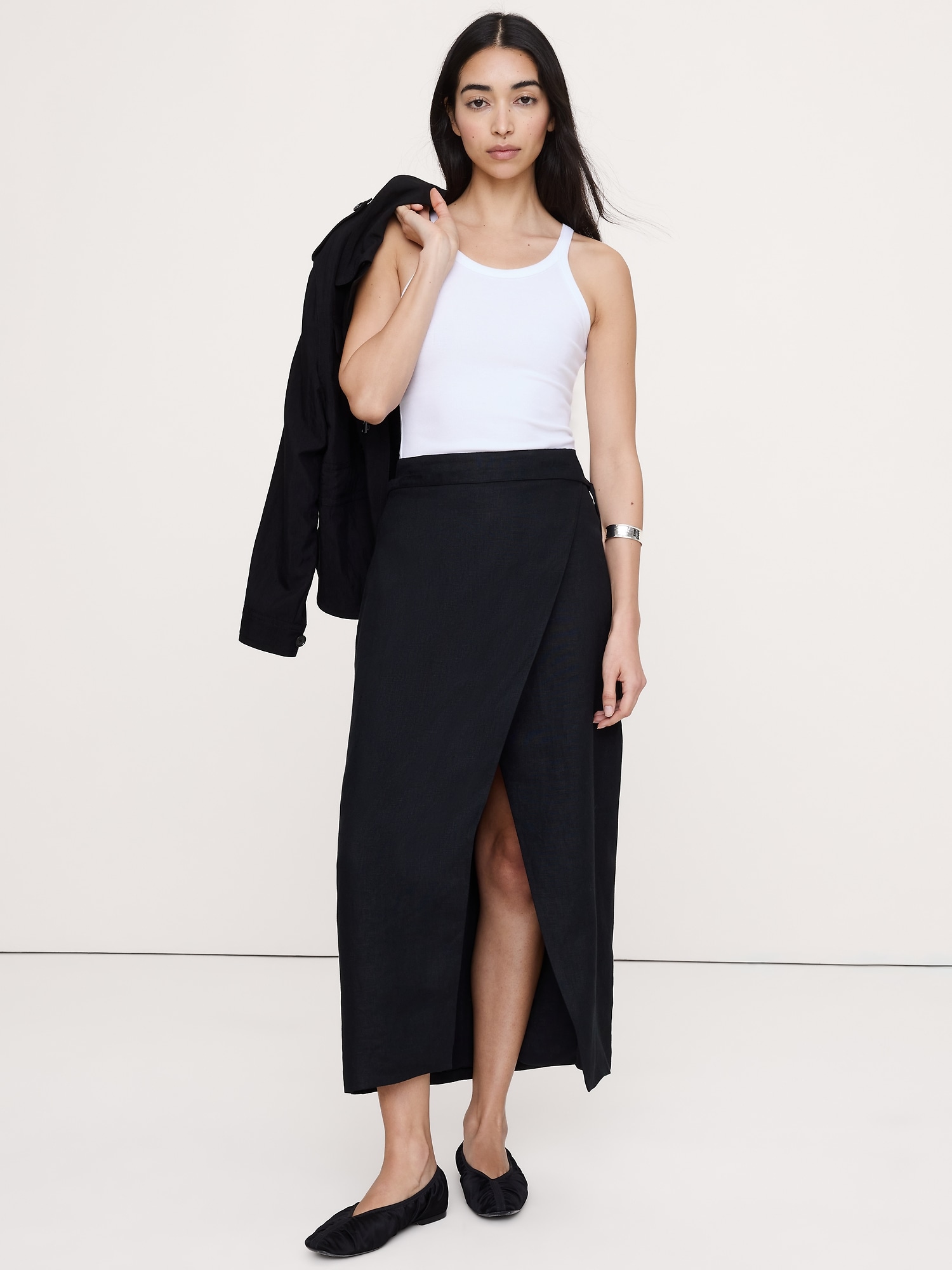 CAMISOLE À ENCOLURE DÉGAGÉE EN TRICOT CÔTELÉ