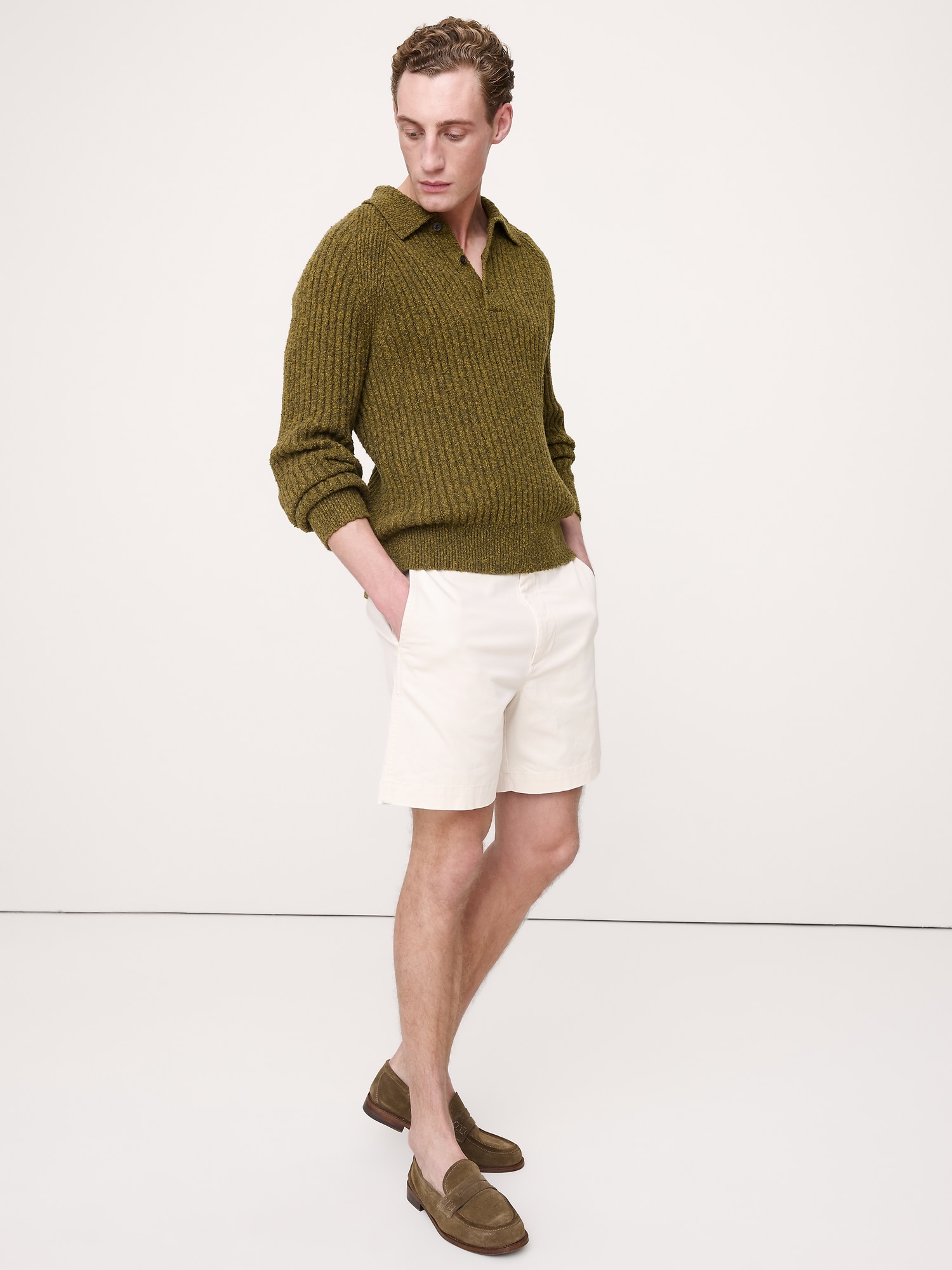 SHORT EN CHINO RODÉ 18 CM