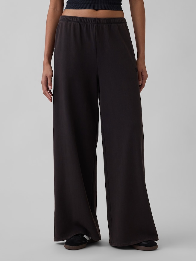 フレンチテリー GAP1969ロゴ バギースウェットパンツ-1