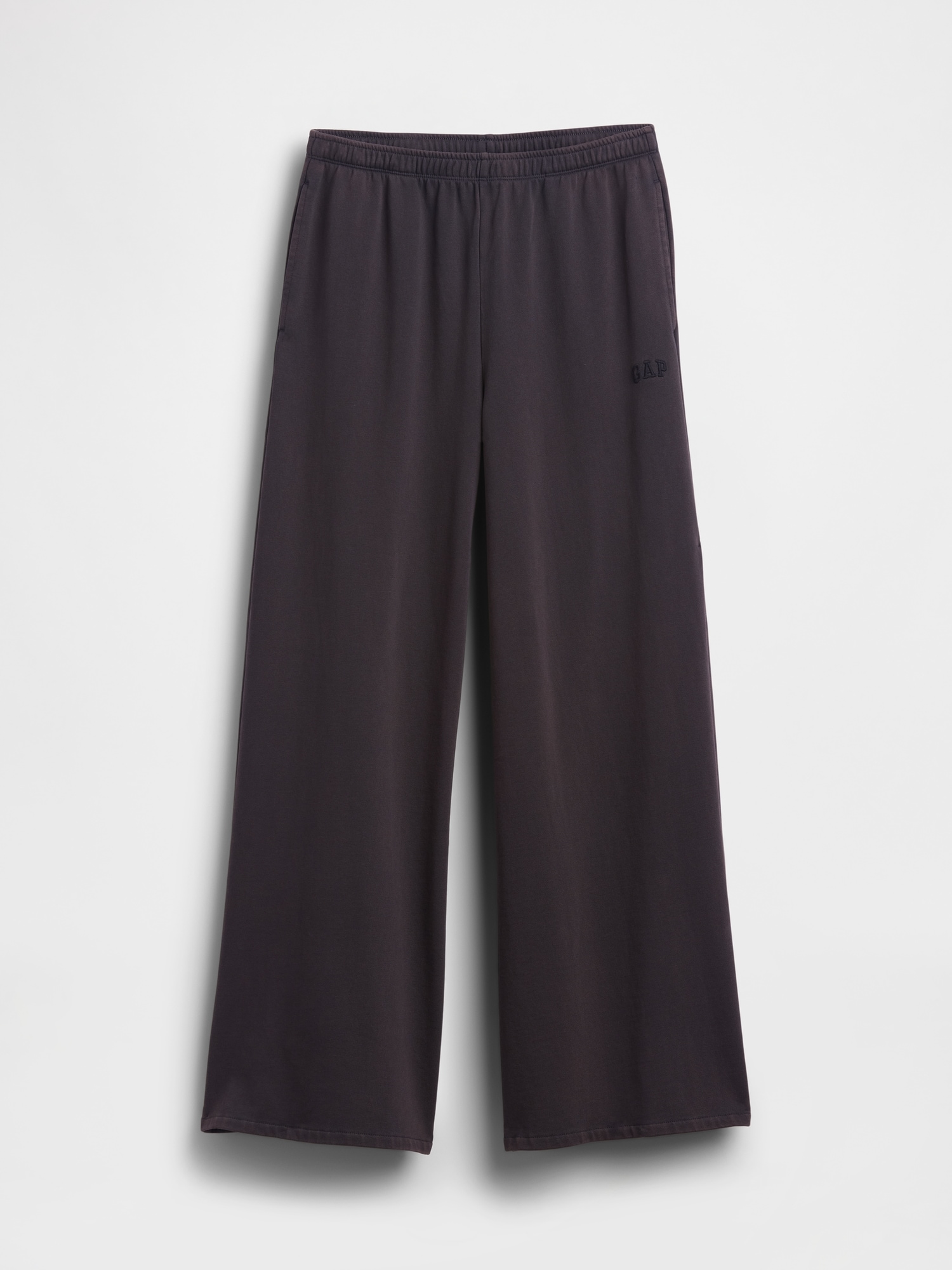 フレンチテリー GAP1969ロゴ バギースウェットパンツ-4