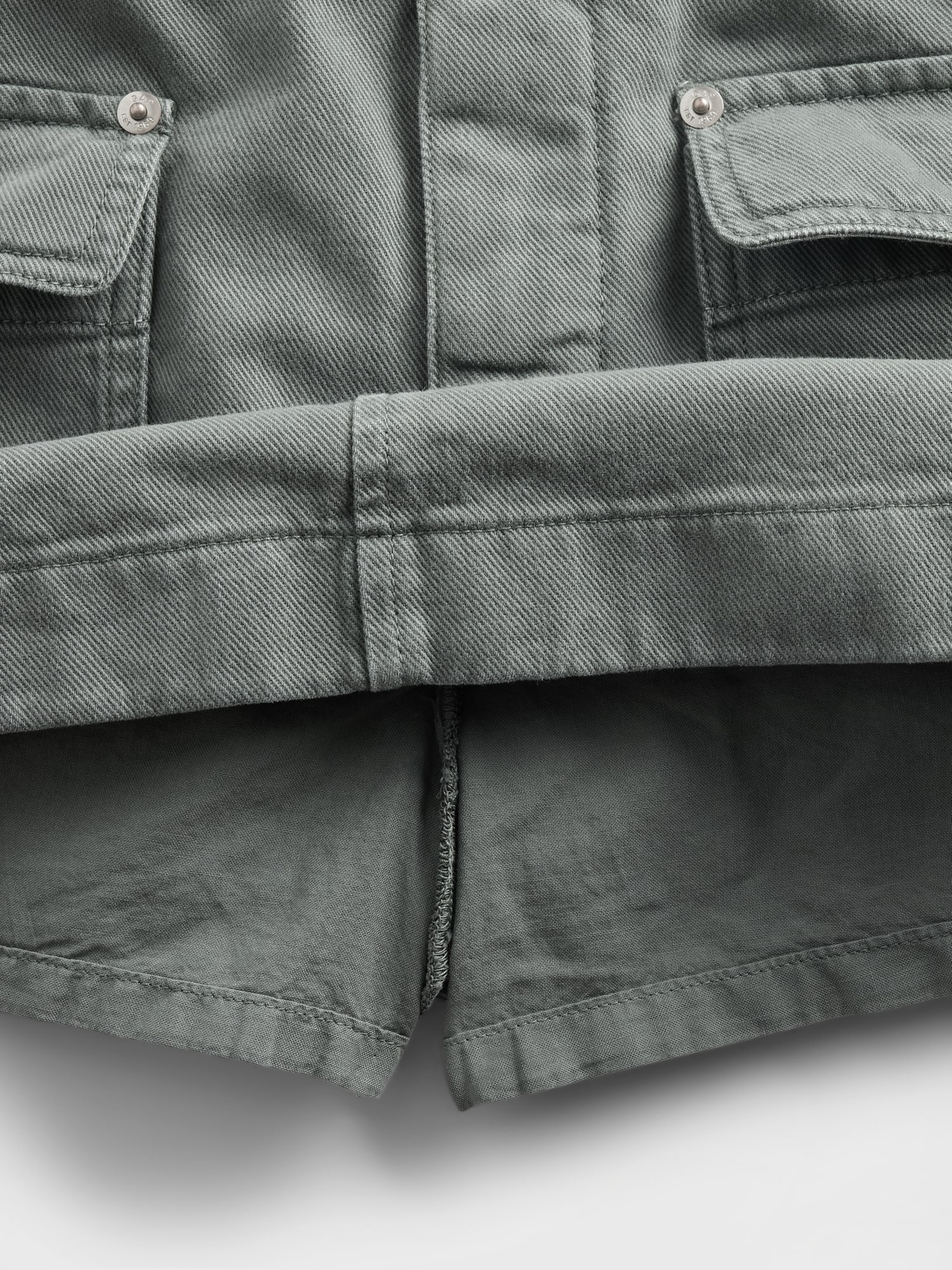 ミッドライズ カーゴ ミニスカート・スコート-4