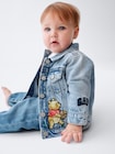 くまのプーさん アイコンデニムジャケット (ベビー)-4