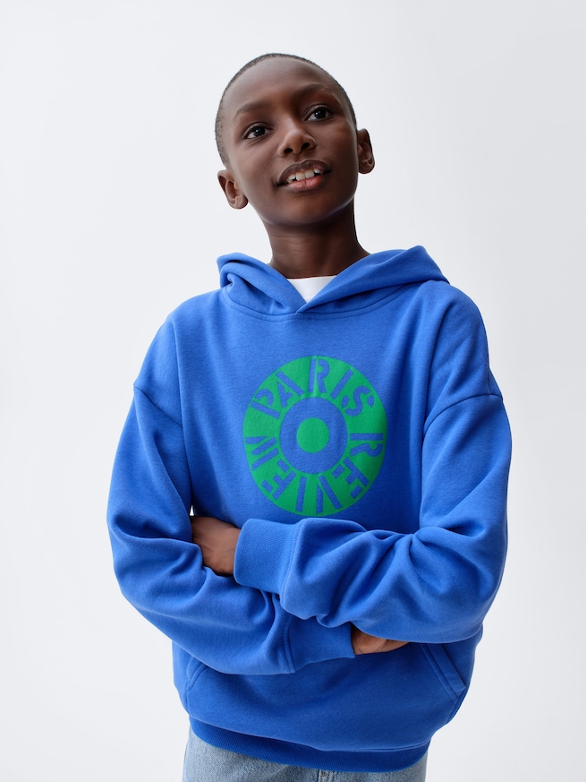 ロバート・インディアナ ヴィンテージソフト パーカー (キッズ)-6