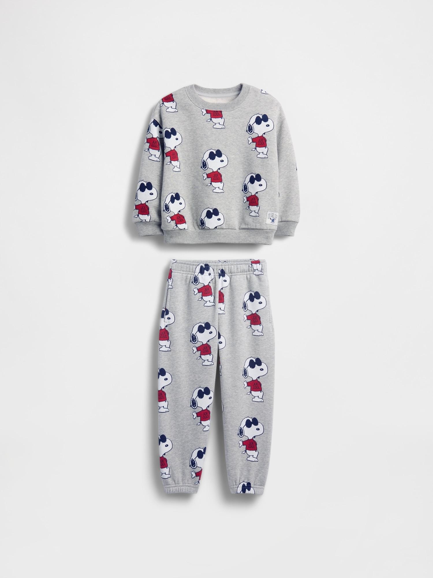 ENSEMBLE VINTAGEDOUX À IMPRIMÉ SNOOPY POUR BÉBÉ ET TOUT-PETIT