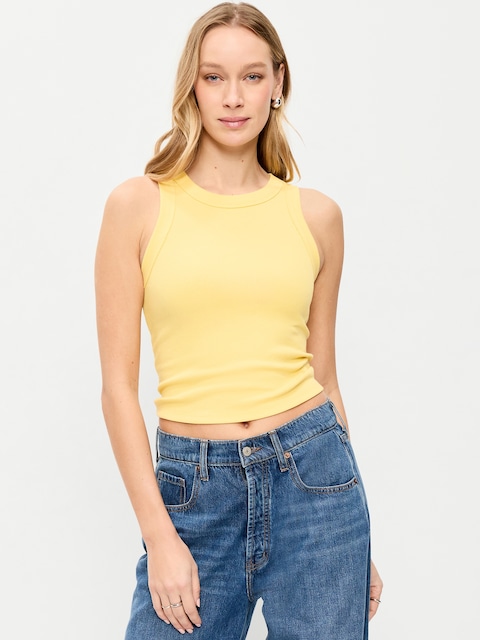 Snug Crop Tank Top