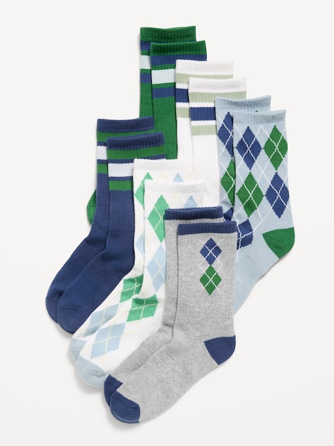 Crew Socks 6-Pack for Boys