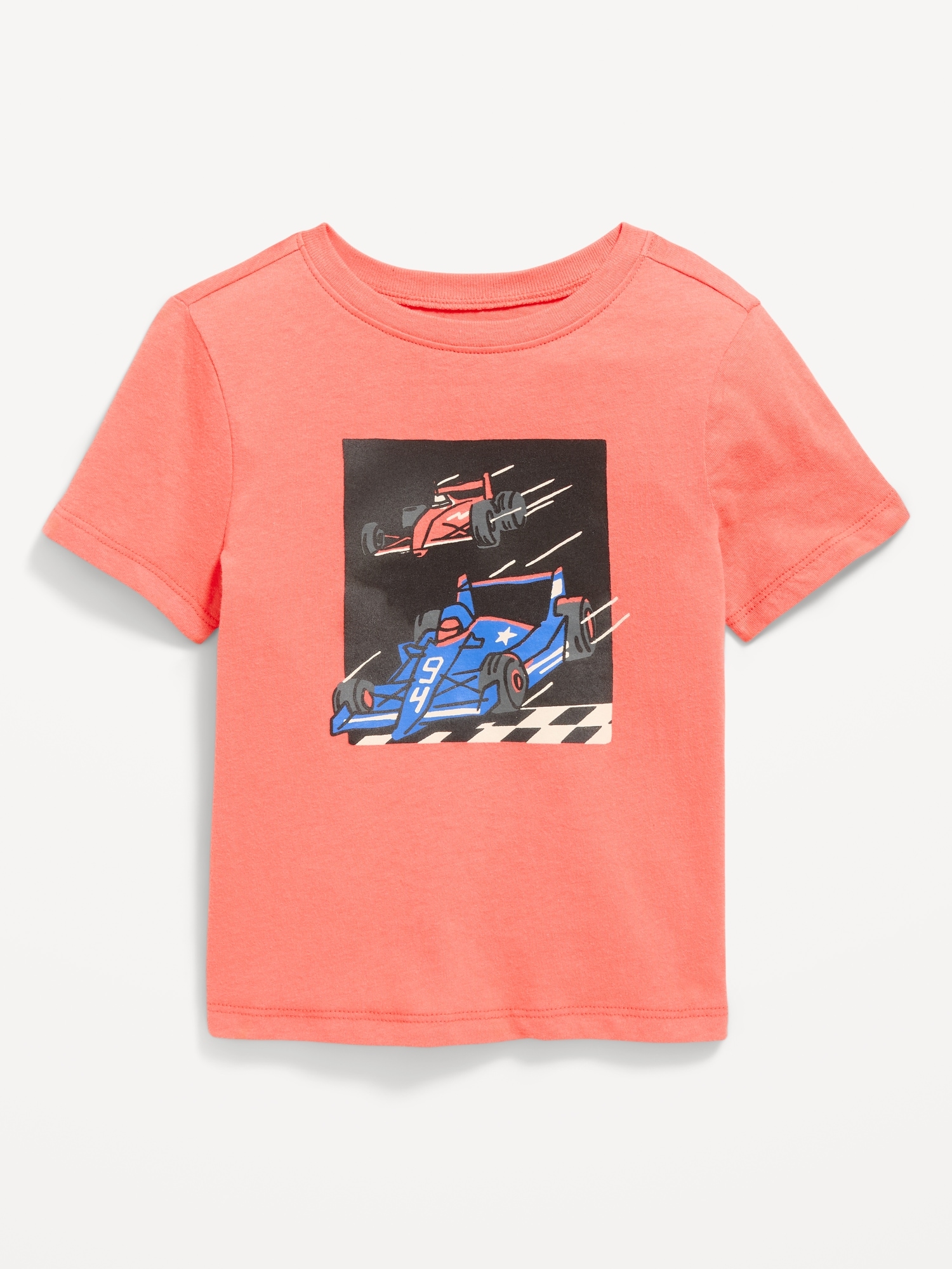 T-shirt à manches courtes à imprimé unisexe pour tout-petit