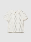 babyGap パフスリーブ 襟付きTシャツ-0
