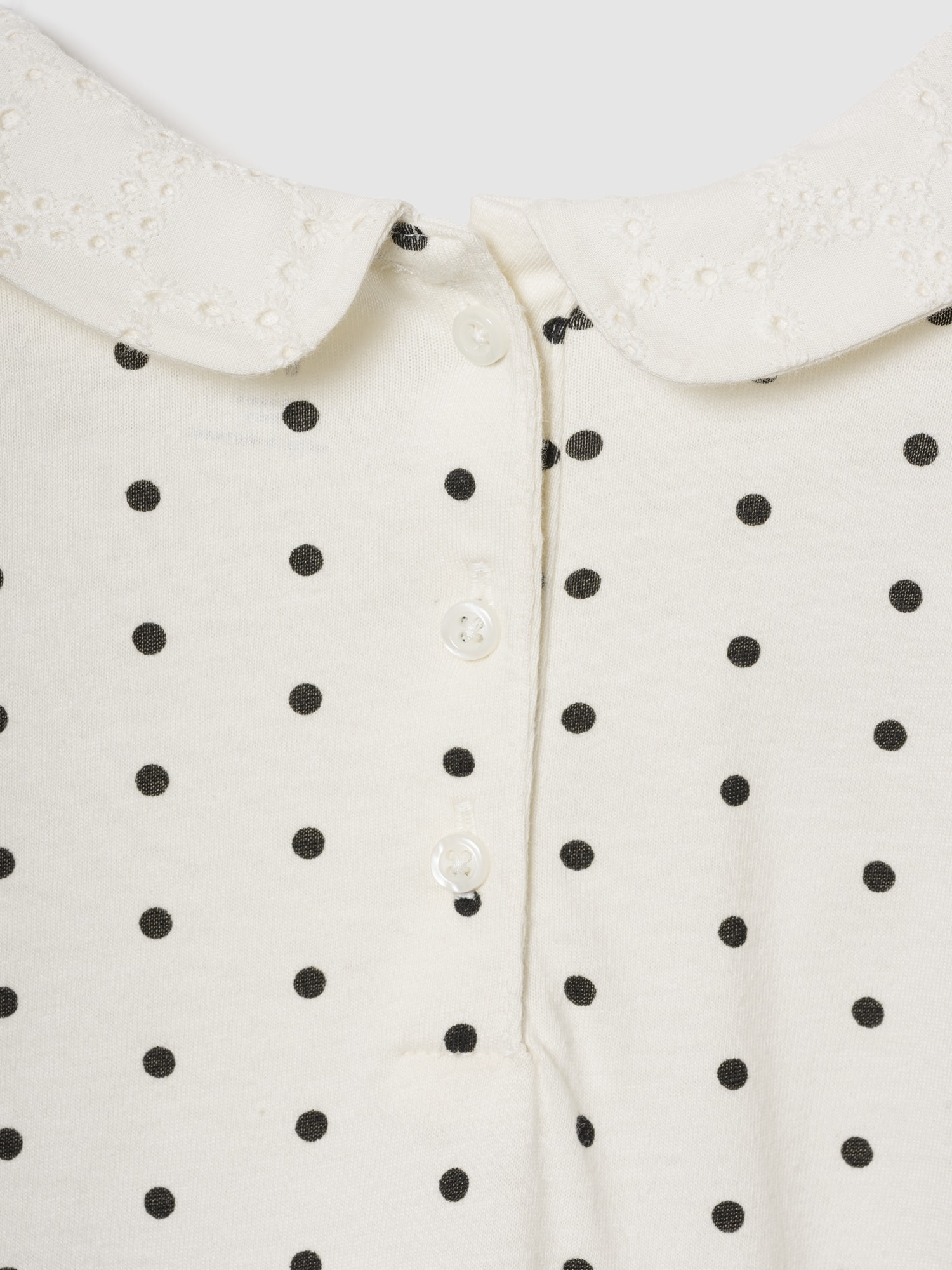 babyGap パフスリーブ 襟付きTシャツ-1