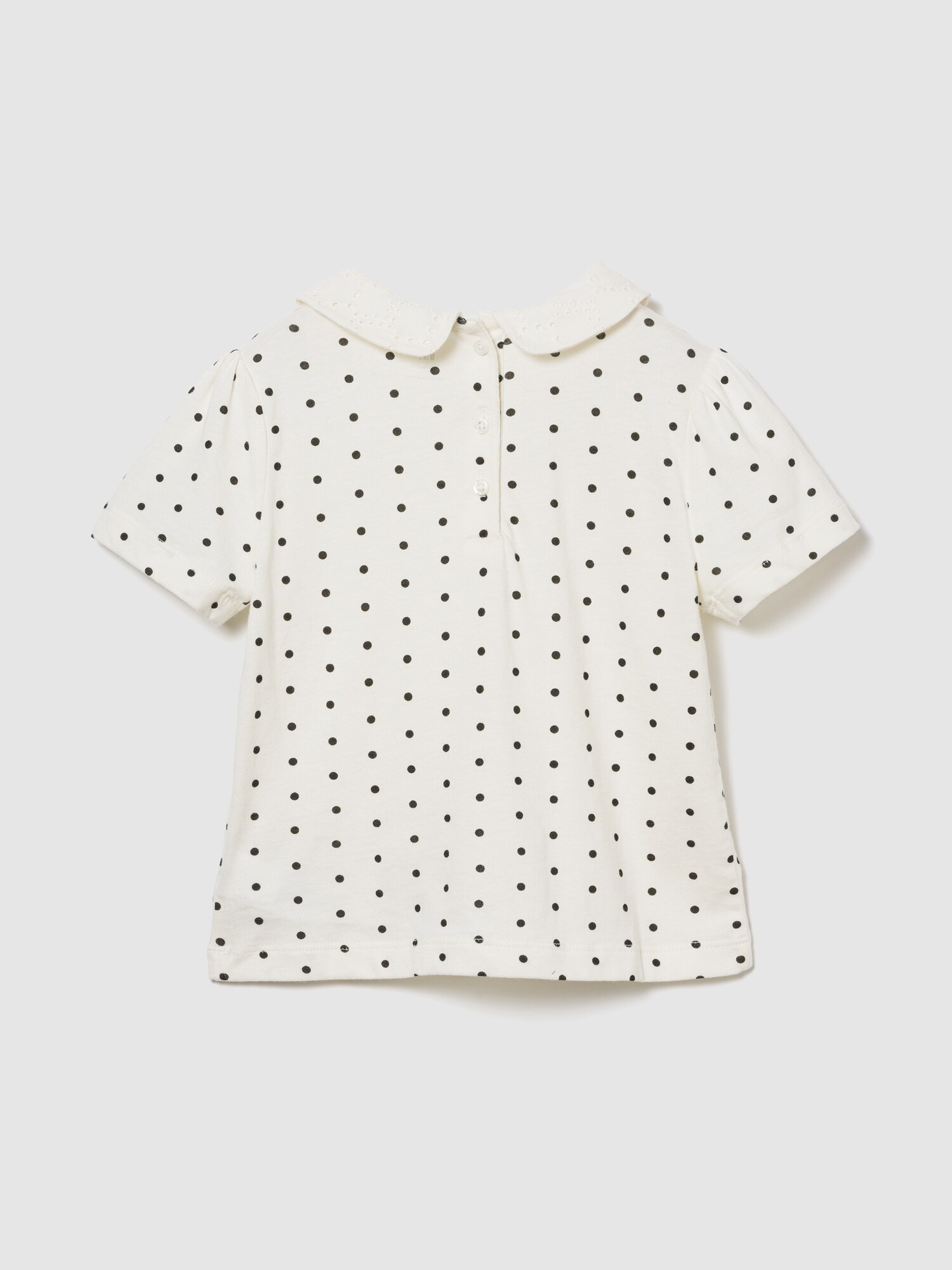babyGap パフスリーブ 襟付きTシャツ-2