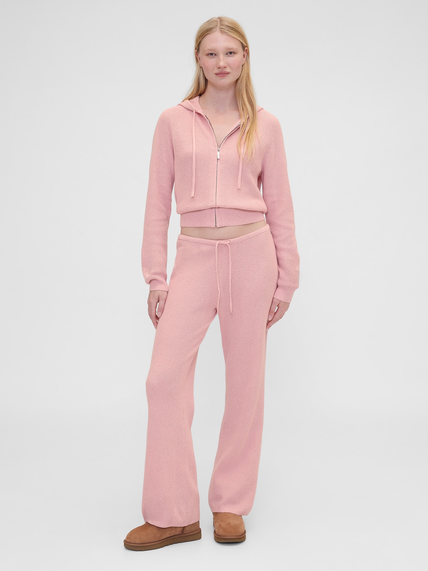 Gap × Summer Fridays CashSoft Waffle Boot Pants