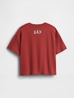 Gap &times; ディズニー オーバーサイズ グラフィックTシャツ (幼児・ベビー)-1