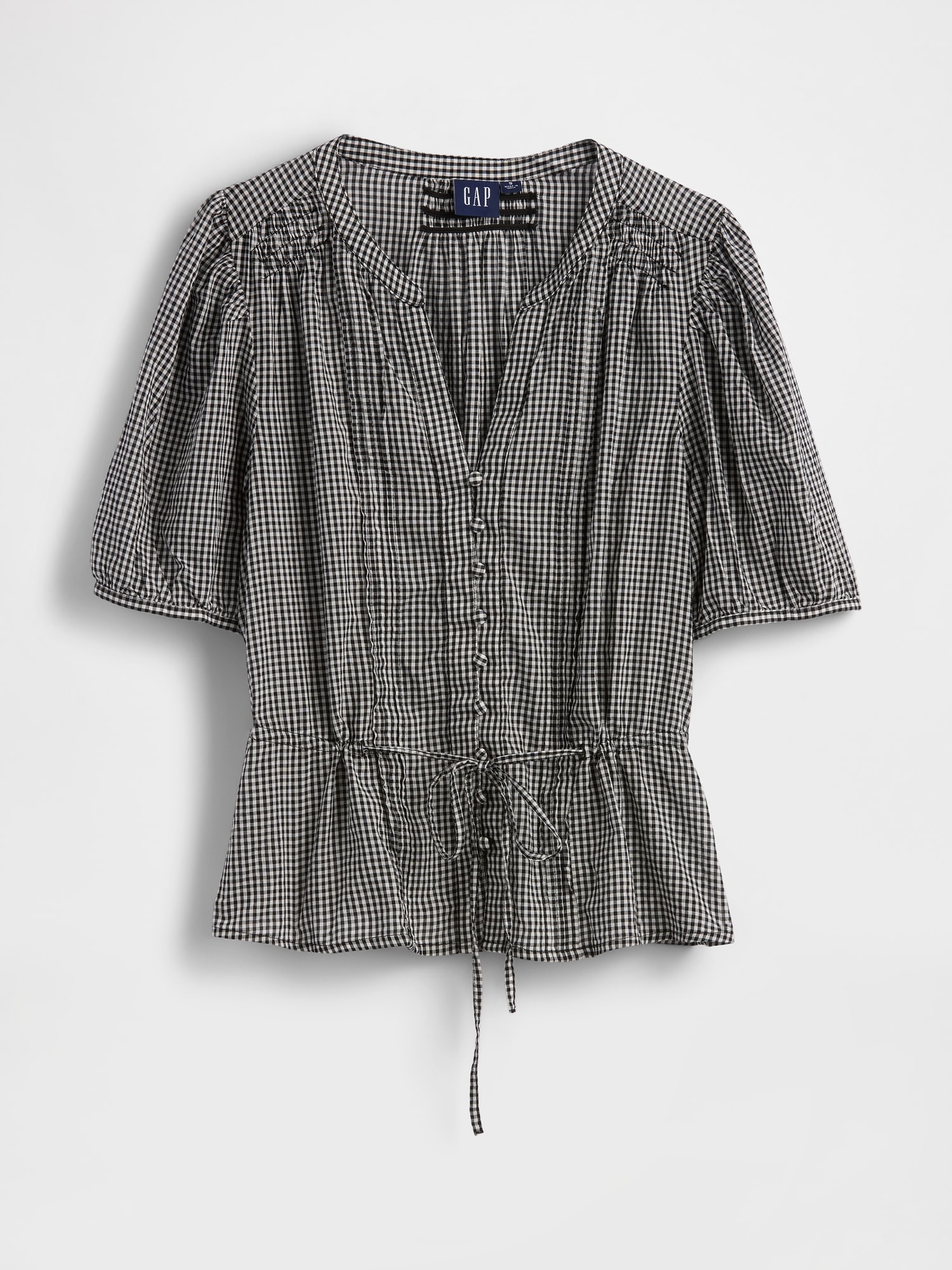 ウエストタイ トップス-4