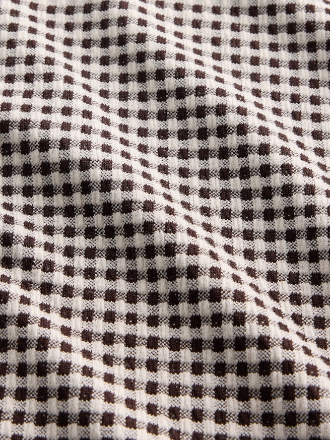 ギンガムチェック ポインテール シェルタンクトップ-3