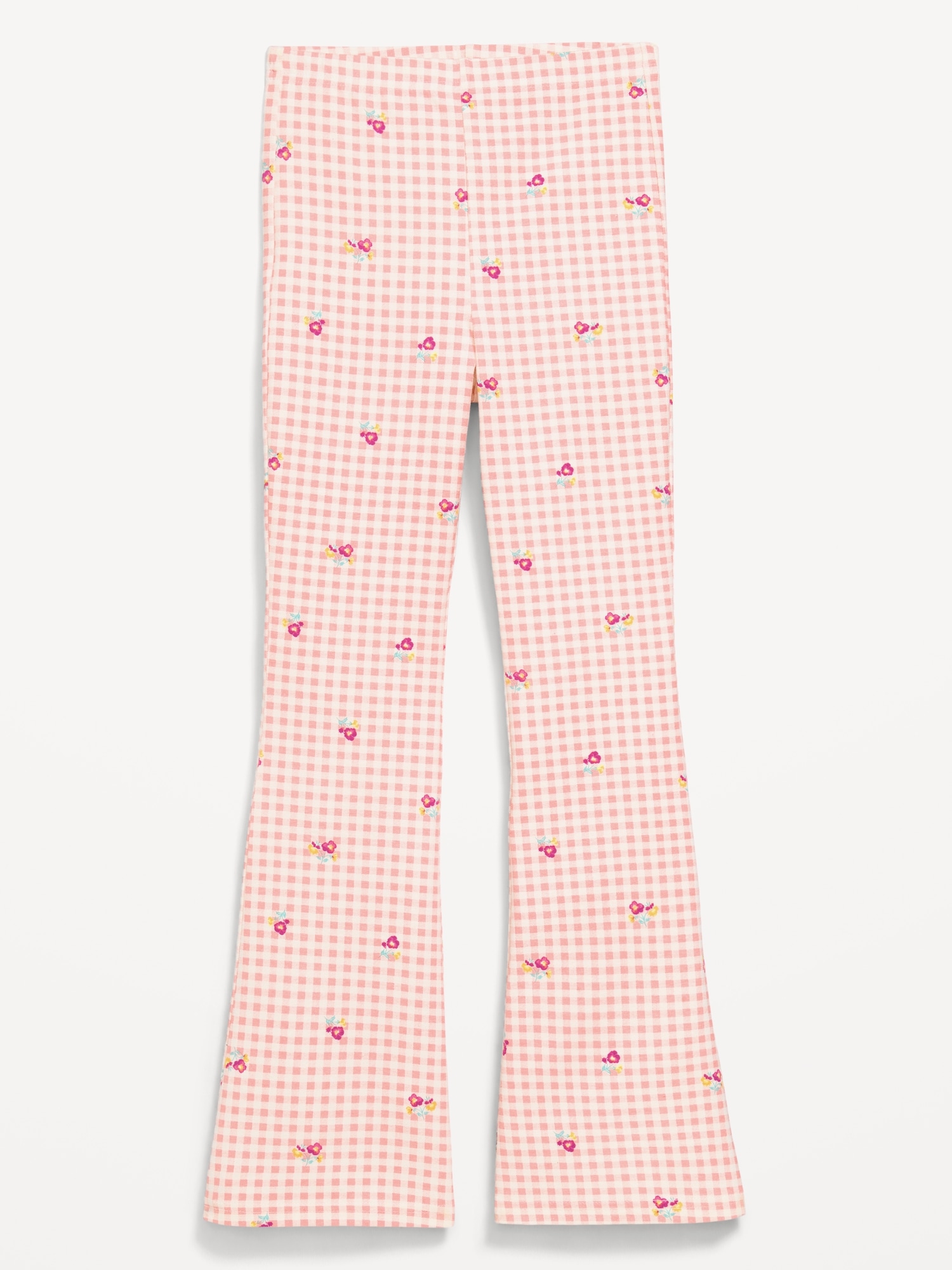 High-Waisted Flared Leggings for Girls