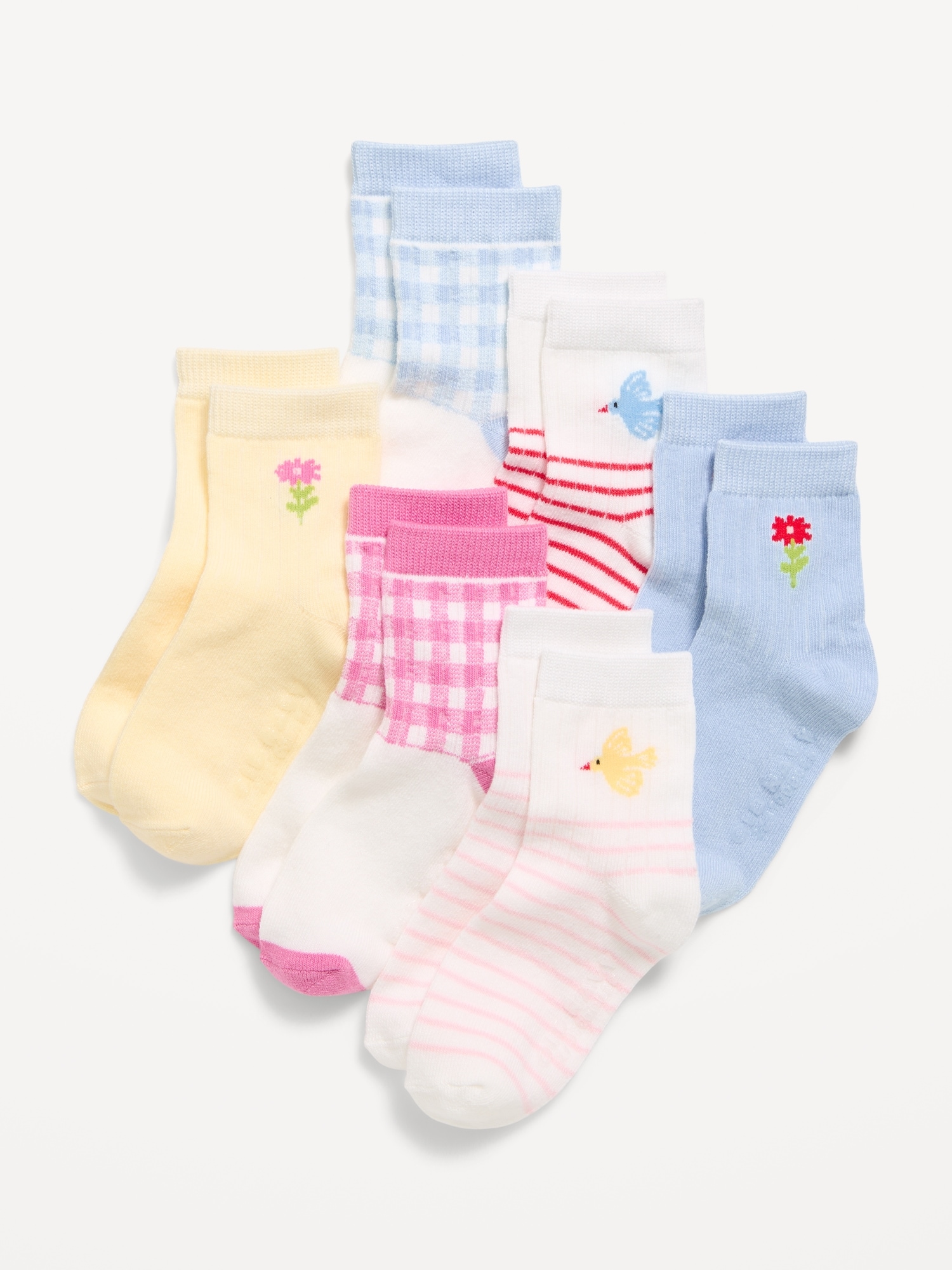 Crew Socks 6-Pack for Toddler & Baby