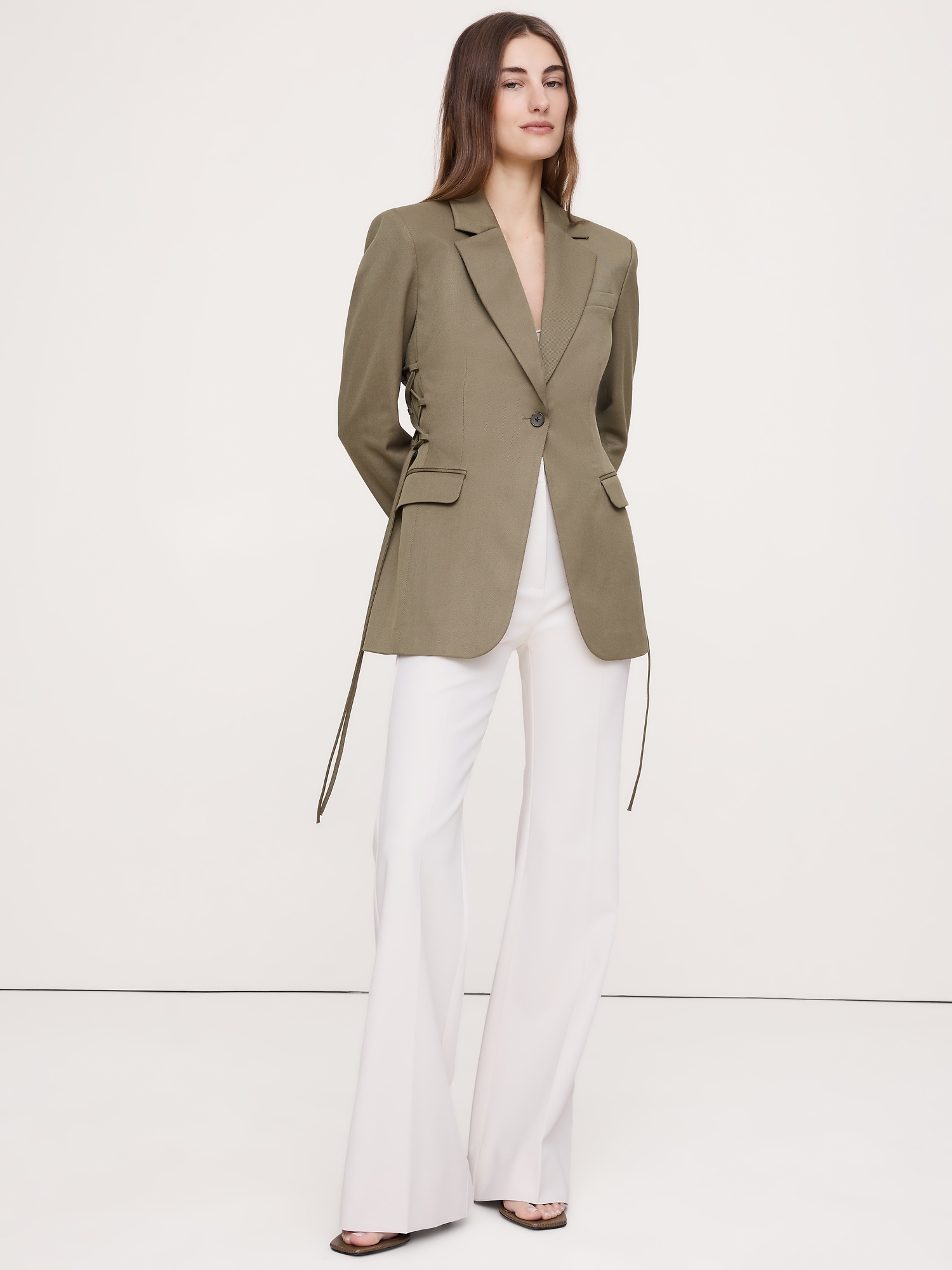 BLAZER CORSET À SILHOUETTE SABLIER