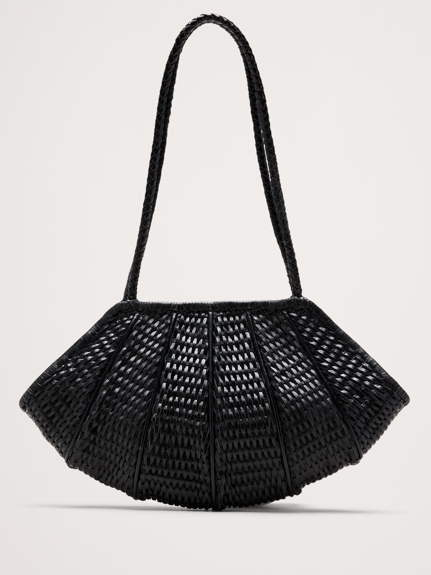 Venera Woven Leather Bag by Bembien