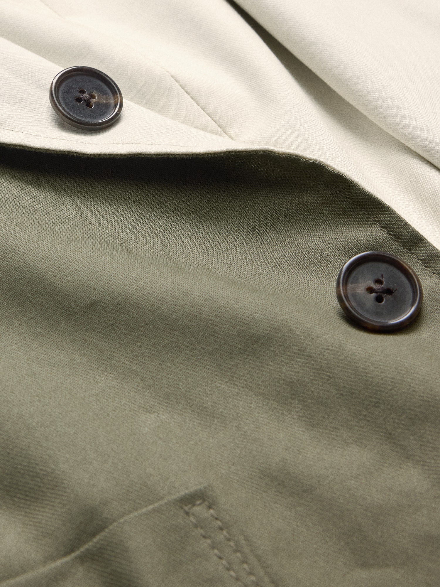 ショート リバーシブル コットン カーコート-6