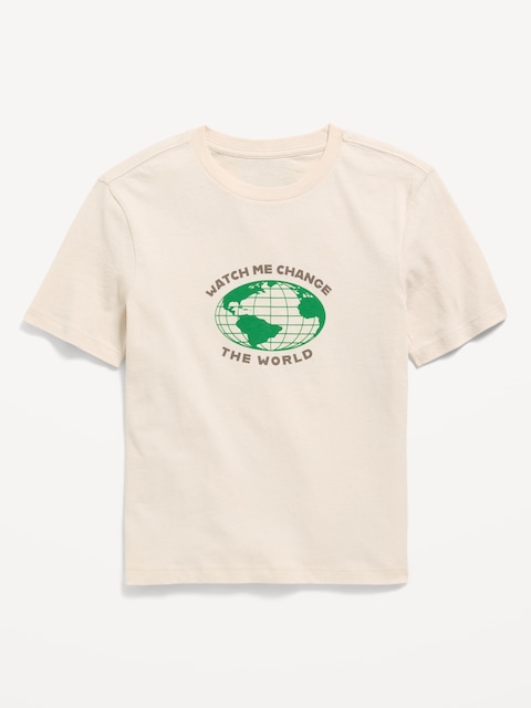 T-SHIRT À MANCHES COURTES À IMPRIMÉ POUR GARÇON