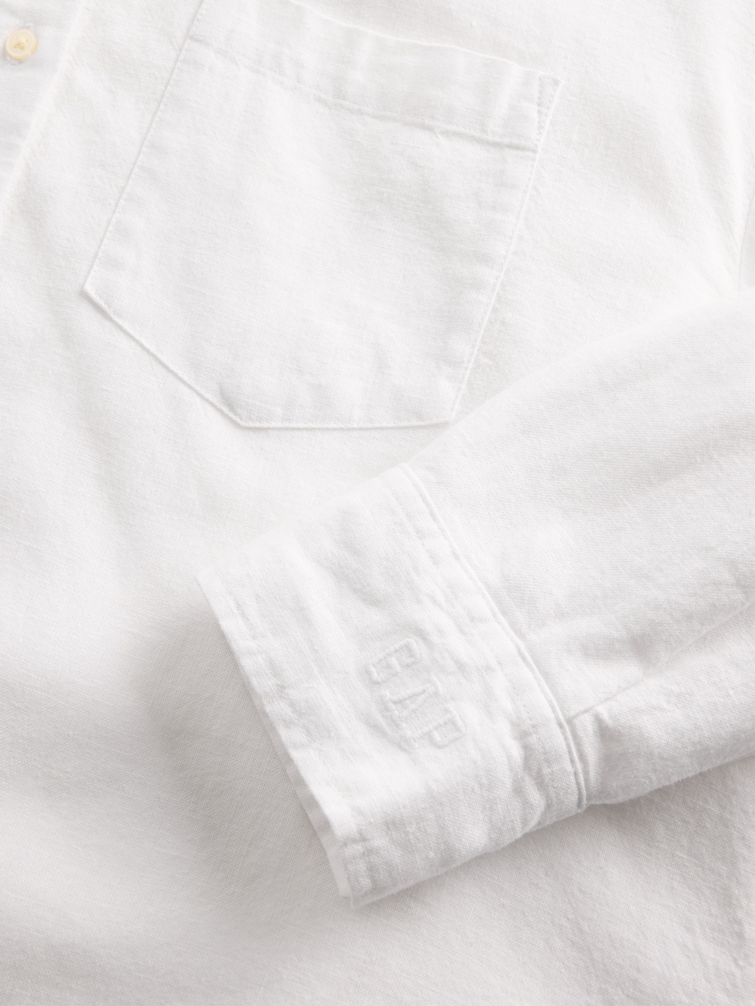 リネンブレンド オーバーサイズシャツ-4