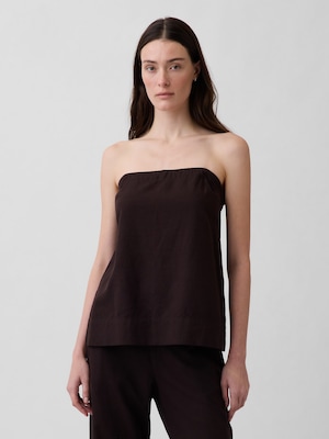 リネンブレンド キャミソール