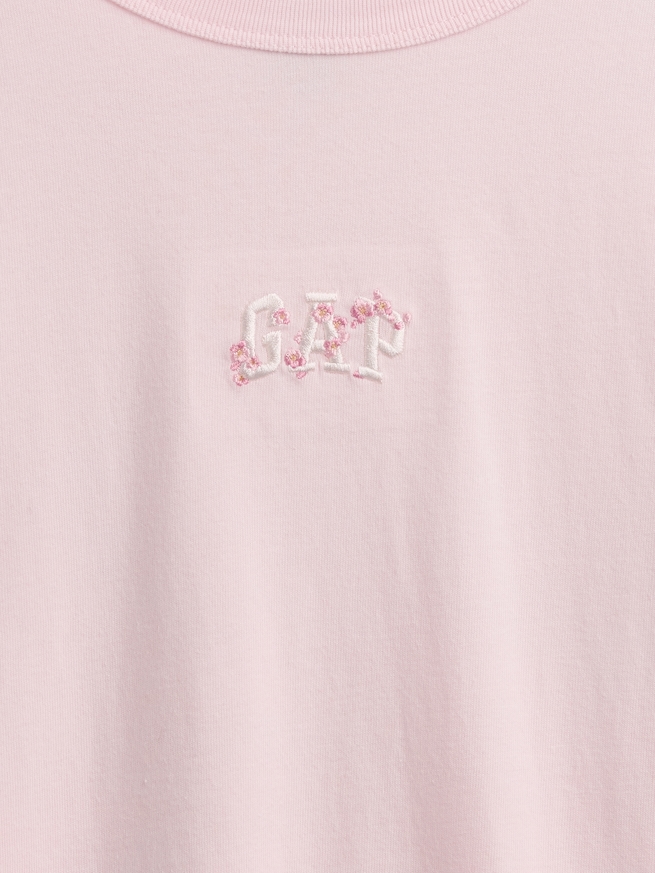 オーバーサイズ SAKURA GAPロゴTシャツ-4