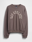 ヴィンテージソフト フレンチテリー オーバーサイズ GAP Athletic スウェットシャツ-4
