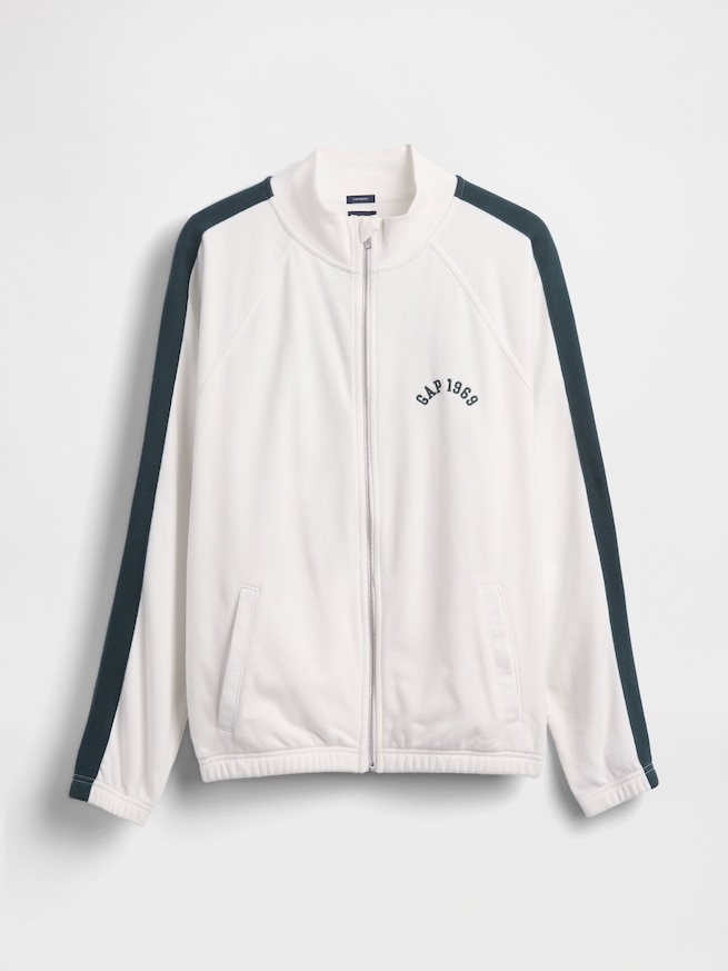 ヴィンテージソフト オーバーサイズ GAP1969ロゴ トラックジャケット-4